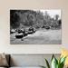 East Urban Home '1940s World War II 12 US Army Armored Tanks on Maneuvers Crossing a River Stream' Photographic Print on Wrapped Canvas Canvas | Wayfair