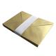 CYDPrinting C6 (A6) 114 x 162mm 14 Colours-100gsm Gummed Greeting Envelopes White/Coloured (1000, Pearlescent Gold)