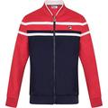 Fila Vintage Men's naso Chest Stripe Track Jacket, Blue, Medium