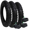 Phil & Teds Classic Tyres and Inner Tubes - Set of 3 - Heavy Duty - Slime Protected