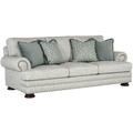 Bernhardt Foster 97.5" Sofa Polyester in Gray | 40 H x 97.5 W x 44 D in | Wayfair B5177A