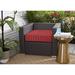 Charlton Home® Corded Outdoor Sunbrella Dining Chair Cushion Acrylic | 30 W x 23 D in | Wayfair 7551D787336F45729B1B036E6E90E6FA