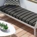 Brayden Studio® Stripe Indoor/Outdoor Sunbrella Seat Cushion | 2 H x 48 W x 19 D in | Wayfair 4F86851039704AA5A3BAF73F7A1BCCF0