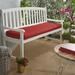 Charlton Home® Stripe Outdoor Sunbrella Bench Cushion | 2 H x 48 W x 19 D in | Wayfair 5A6EB7A38F094175BCF7BB8EBE82234F