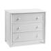 Braxton Culler Summer Retreat 3 Drawer Dresser Wood in White | 33 H x 36 W x 20 D in | Wayfair 818-042/FROSTWHITE