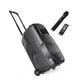15" Portable PA System with Trolley & Wheels Powered Speaker & UHF Microphone