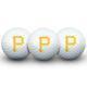 Pittsburgh Pirates Pack of 3 Golf Balls
