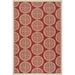 Red/White 61 x 0.19 in Indoor Area Rug - Darby Home Co Burnell Red/Cream Area Rug Polypropylene | 61 W x 0.19 D in | Wayfair