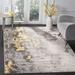 Yellow 96 x 0.43 in Indoor Area Rug - Trent Austin Design® Riebe Abstract Power Loom Polypropylene Area Rug in Gray/ | 96 W x 0.43 D in | Wayfair