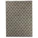 Brown/White Rectangle 12' x 15' Area Rug - EXQUISITE RUGS Berlin Geometric Handmade Beige/Ivory/Brown Area Rug Cowhide/Leather/Viscose | Wayfair