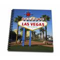 3dRose Welcome To Fabulous Las Vegas NV - Memory Book 12 by 12-inch