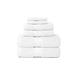 August Grove® Zero Twist 6 Piece 100% Cotton Towel Set in Gray/White | 28 W in | Wayfair DC630ABD93E94E25A8DF4A29DEEC86A2