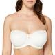 Charnos Bailey Bridal Bra 155104 Underwired Strapless Multiway Balconette Ivory, Off-White (Ivory), 36FF