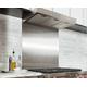 Satin Stainless Steel Splashback Guard Plate 800 mm x 800 mm