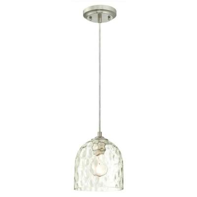Westinghouse 63288 - 1 Light Brushed Nickel Clear ...