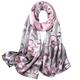 STORY OF SHANGHAI Womens 100% Natural Mulberry Silk Scarf Multi-use Scarves for Ladies