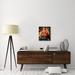 East Urban Home 'The Holy Family' Graphic Art Print on Wrapped Canvas in Brown | 22 H x 18.3 W x 1.5 D in | Wayfair