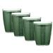 Highland Dunes Adelyte 14 oz. Acrylic Double Wall Glass Plastic in Green | 4 H x 3.75 W in | Wayfair 7E52EC4268CA49EC8782CFCA29B06F6C