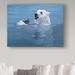 Trademark Fine Art 'Polar Bear' Graphic Art Print on Wrapped Canvas in White/Black | 35 H x 47 W x 2 D in | Wayfair ALI32292-C3547GG