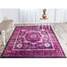 White 36 x 0.5 in Area Rug - Bungalow Rose Yareli Violet/Ivory Area Rug Polypropylene | 36 W x 0.5 D in | Wayfair B57A5F89F68041B69C5C19CEB935A631