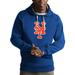 Men's Antigua Royal New York Mets Victory Pullover Hoodie