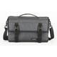 Panasonic DMW-PM10 Schulter-Tasche (8,0 Liter Volumen; wasserabweisender Boden; passend für Tablet PC bis 8‘‘), grau/schwarz