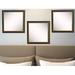 Astoria Grand 3 Piece Derrik Traditional Cameo Bronze Wall Mirror Set | 19.5 H x 19.5 W x 1 D in | Wayfair F5522CE13B0049CA8C72991280FD9813