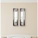 Ebern Designs 2 Piece Hobson Modern & Contemporary Mirror Set Plastic in Brown | 34 H x 8 W x 0.75 D in | Wayfair 79CE9FA283B24E14B7DB1E549F9FDAFA