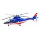 NewRay 25543 - Sky Pilot Agustawestland Aw109 Zivilschutz, Maßstab 1:43, Die Cast