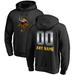 Men's NFL Pro Line by Fanatics Branded Black Minnesota Vikings Personalized Midnight Mascot Pullover Hoodie