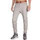 ITALYMORN Mens Slim Fit Stretch Chinos Casual Elastic Cuff Grey Trousers Travel Pants (40, Light Grey)