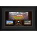 Houston Astros Framed 10" x 18" Stadium Panoramic Collage with a Piece of Game-Used Baseball - Limited Edition 500
