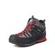 Karrimor Men's Spike Mid 3 Weathertite Low Rise Hiking Boots, Black Red, 12 UK