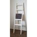 Gracie Oaks Blanket Ladder Wood/Solid Wood in Brown/White | 72 H x 18 W x 3 D in | Wayfair 9730A777CA084649991418D6CABB5943