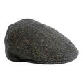 Dolton Flat Cap- British Made Donegal Tweed Flat Cap by Gamble & Gunn (57cm)