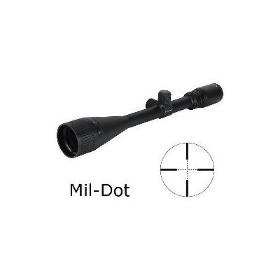 Barska Varmint Scope 10-40x 50mm Adjustable Objective Mil-Dot Reticle - Matte