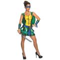 Teenage Mutant Ninja Turtles Classic Leonardo TMNT Women's Dress Costume Large