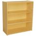 Childcraft 3 Compartment Shelving Unit Wood in Brown | 40 H x 36 W x 16 D in | Wayfair 1526316