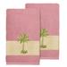 Bay Isle Home™ Mcleod Turkish Cotton Hand Towel Terry Cloth/Turkish Cotton in Pink | Wayfair A7D94CA2C4EA4DEEA80CB3528A0F69FD