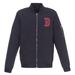 Men's JH Design Navy Boston Red Sox Lightweight Nylon Bomber Jacket