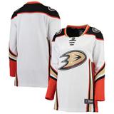 Women's Fanatics Branded White Anaheim Ducks Away Breakaway Jersey