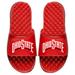 Youth ISlide Red Ohio State Buckeyes Wordmark Slide Sandals