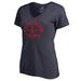 Women's Fanatics Branded Shohei Ohtani Navy Los Angeles Angels Hometown Collection Heritage V-Neck T-Shirt