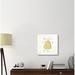 East Urban Home 'Bee & Bee II' Graphic Art Print on Canvas in Yellow | 24 H x 24 W x 1.5 D in | Wayfair AD713F6EAF0F4E4C8D8D0501871B2058