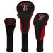 Texas Tech Red Raiders Driver Fairway Hybrid Set of Three Headcovers