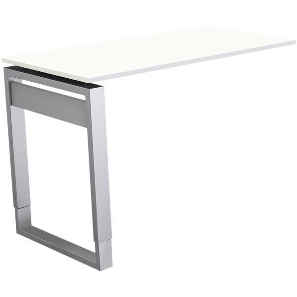 Kerkmann Anbautisch »Stage One« 100 cm Bügel-Fuß weiß, 100x82x60 cm Image