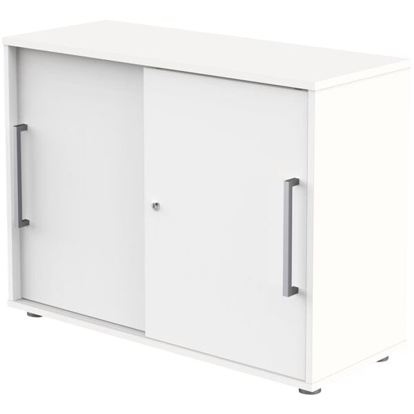 Kerkmann Schiebetürenschrank »Stage One« 2 OH weiß, 100x75x40 cm