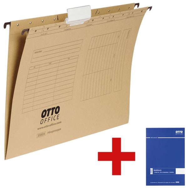 OTTO Office Hängemappen inkl. Briefblock braun Image
