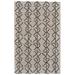 White 24 x 0.31 in Area Rug - AllModern Caputo Geometric Hand Hooked Wool Charcoal/Gray Area Rug Wool/Cotton | 24 W x 0.31 D in | Wayfair