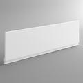 MDF Straight Bath Front Panel Acrylic Bathtub Gloss White 1700 mm Bathroom